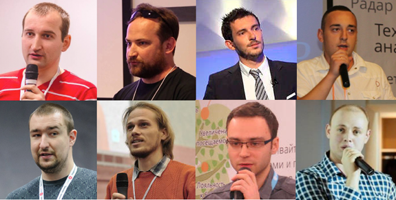 Спикеры конференции по продвижению сайтов "GuruConf"